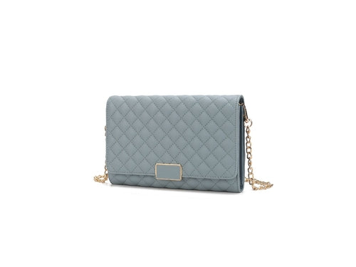 Gretchen Quilted Vegan Leather Crossbody