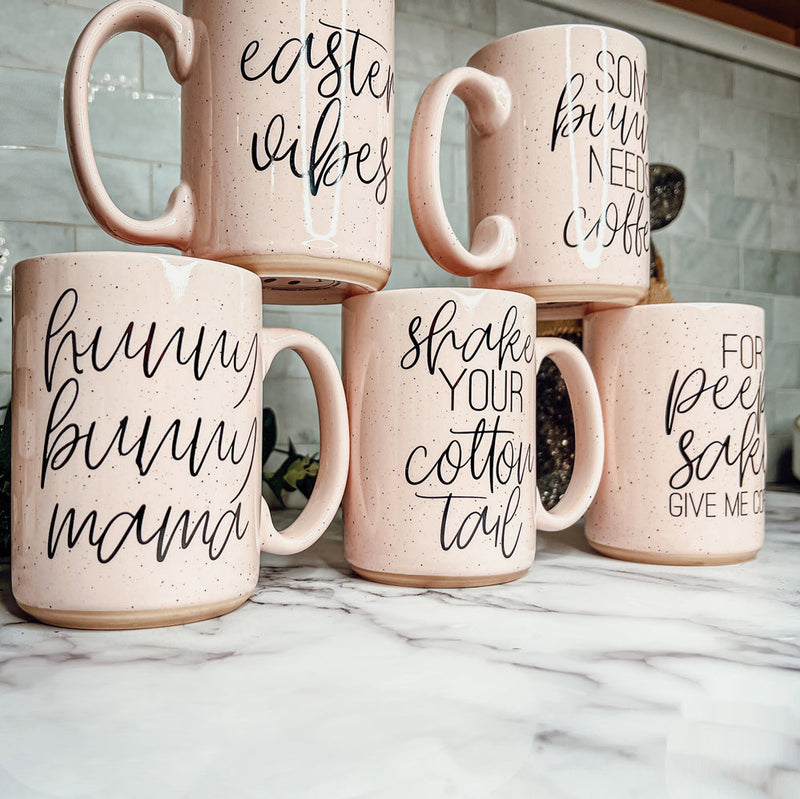 "Some Bunny Needs Coffee" Coffee Mug