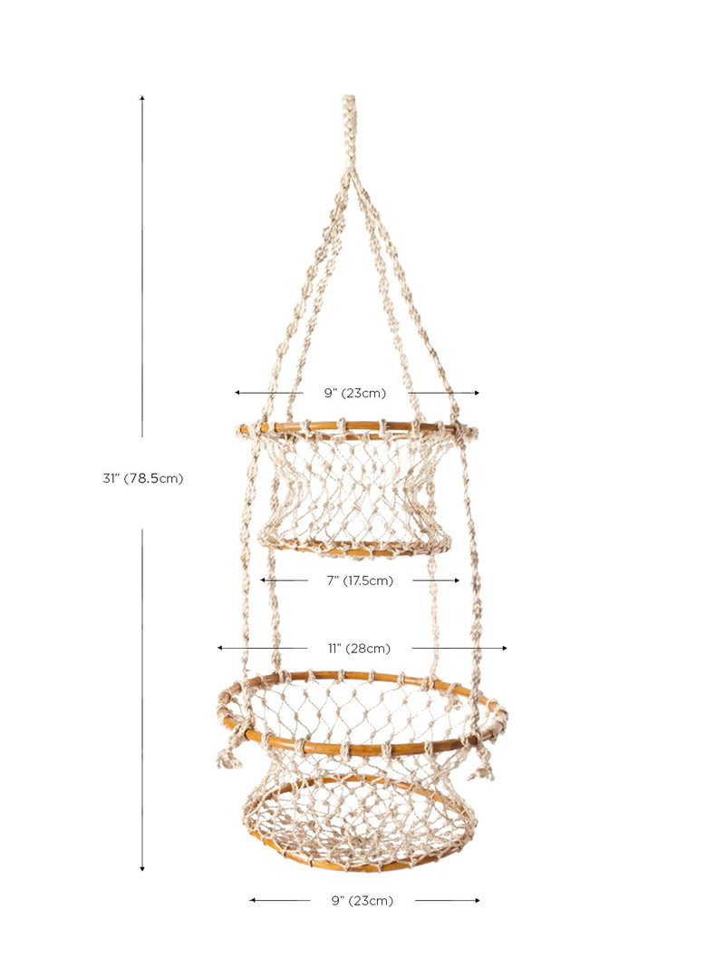 Jhuri Double Hanging Basket