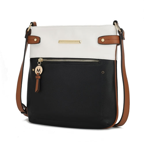 MKF Collection Camilla Crossbody Handbag - Black