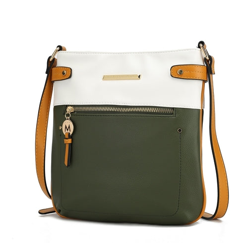 MKF Collection Camilla Crossbody Handbag - Ollive