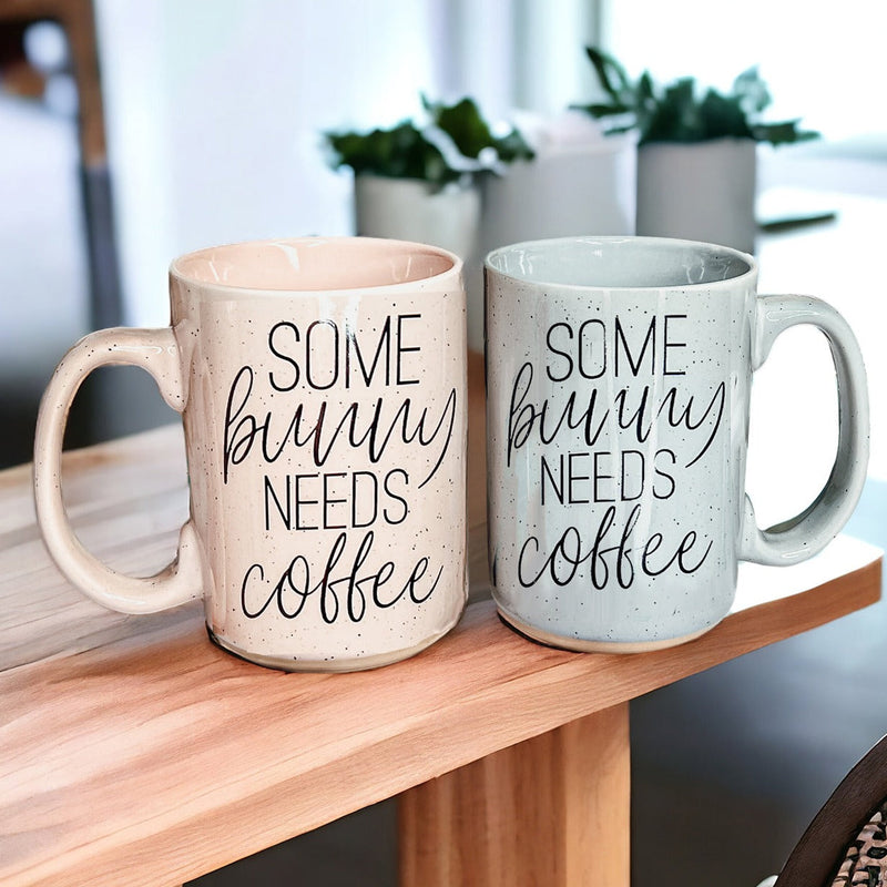 "Some Bunny Needs Coffee" Coffee Mug