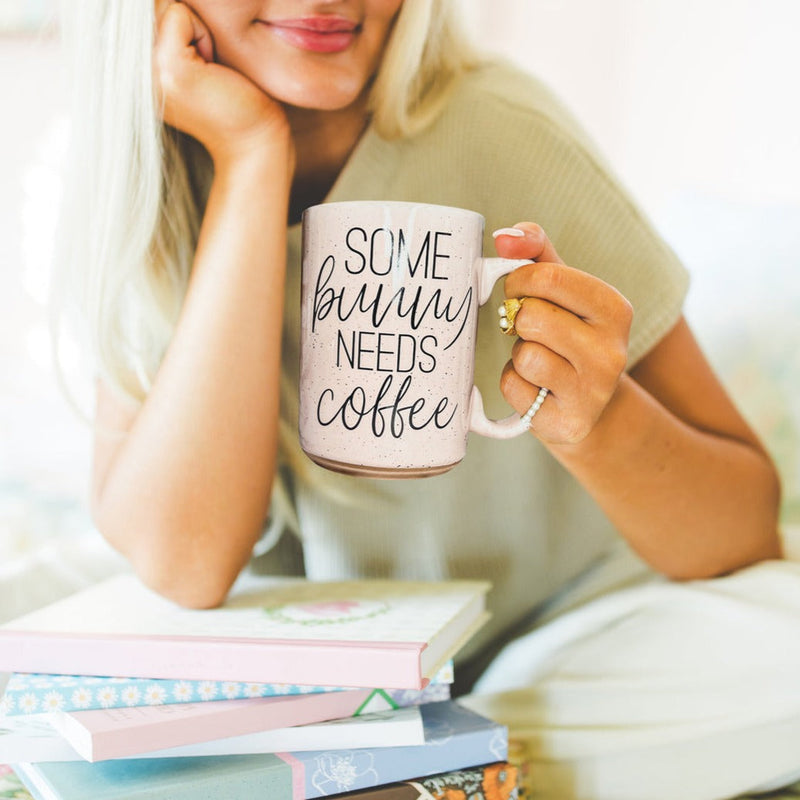 "Some Bunny Needs Coffee" Coffee Mug