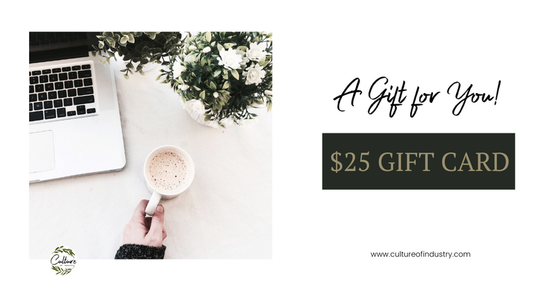 Culture of Industry Gift Card