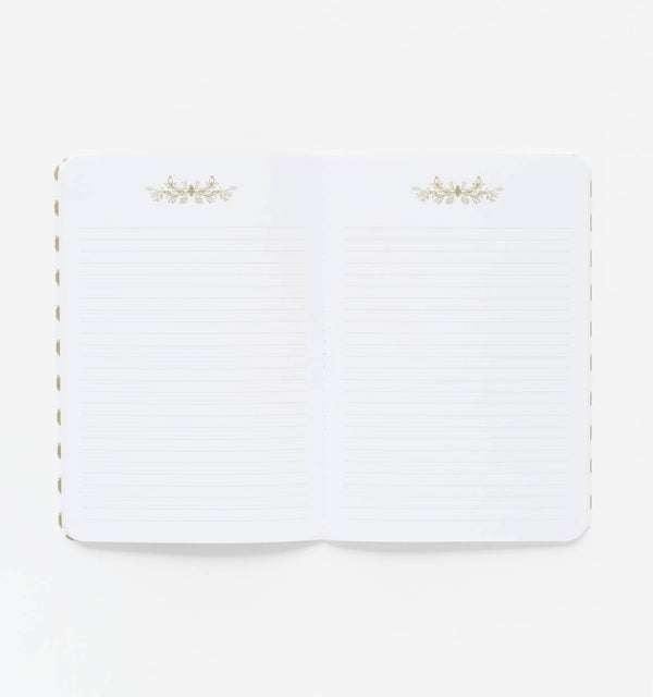 Garden Party Stitched Lined Notebooks, Set of 3