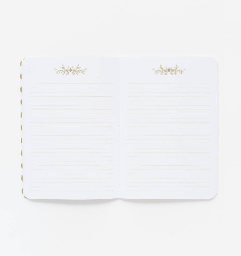 Garden Party Stitched Lined Notebooks, Set of 3