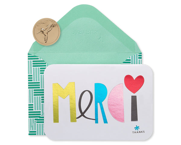 Papyrus Merci Thank You Boxed Cards