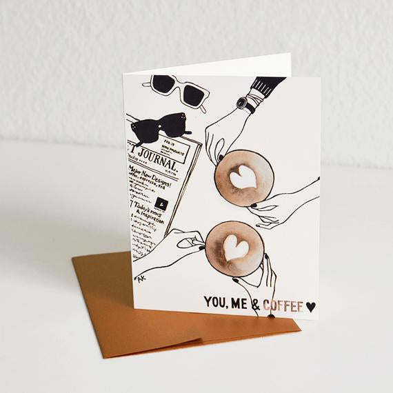 You Me & Coffee Card