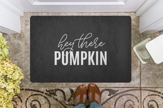 Hey There Pumpkin Welcome Mat