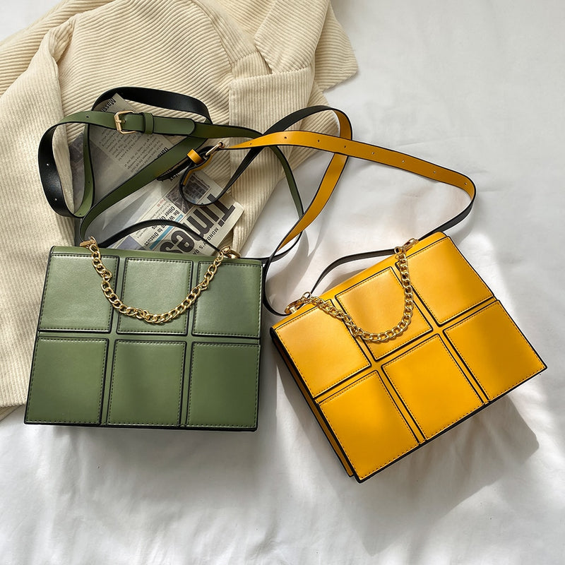 Cady Checkered Shoulder Bag Culture of Industry