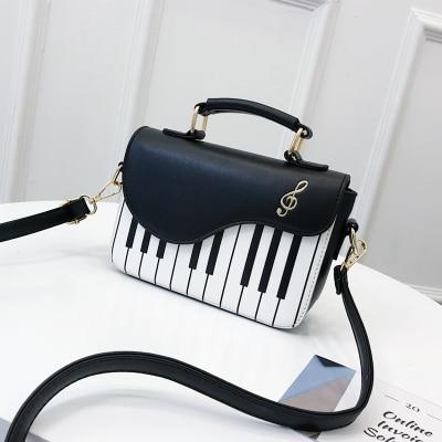 Piano Style Crossbody Purse