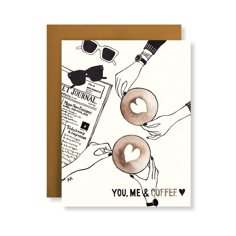 You Me & Coffee Card